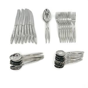 38 Kenwood  Forever Rose Stainless Steel Flatware set